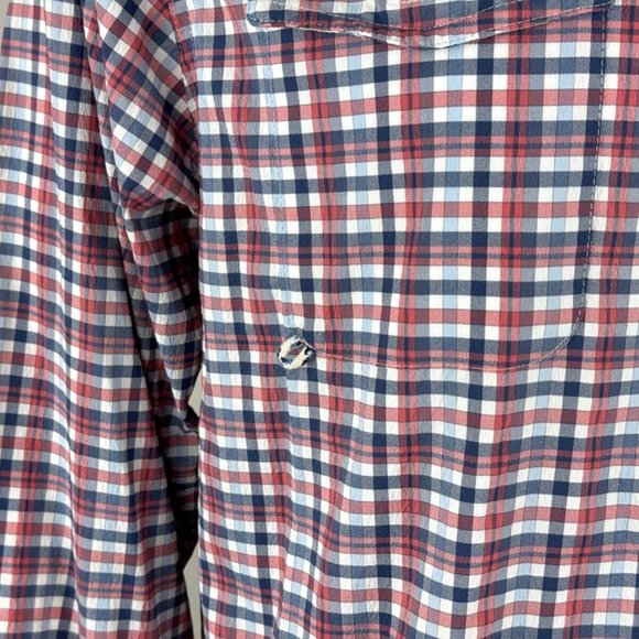 Vineyard Vines Crescent Bay Harbor Shirt Mens M Long Sleeve Button-up Pockets - Picture 6 of 14
